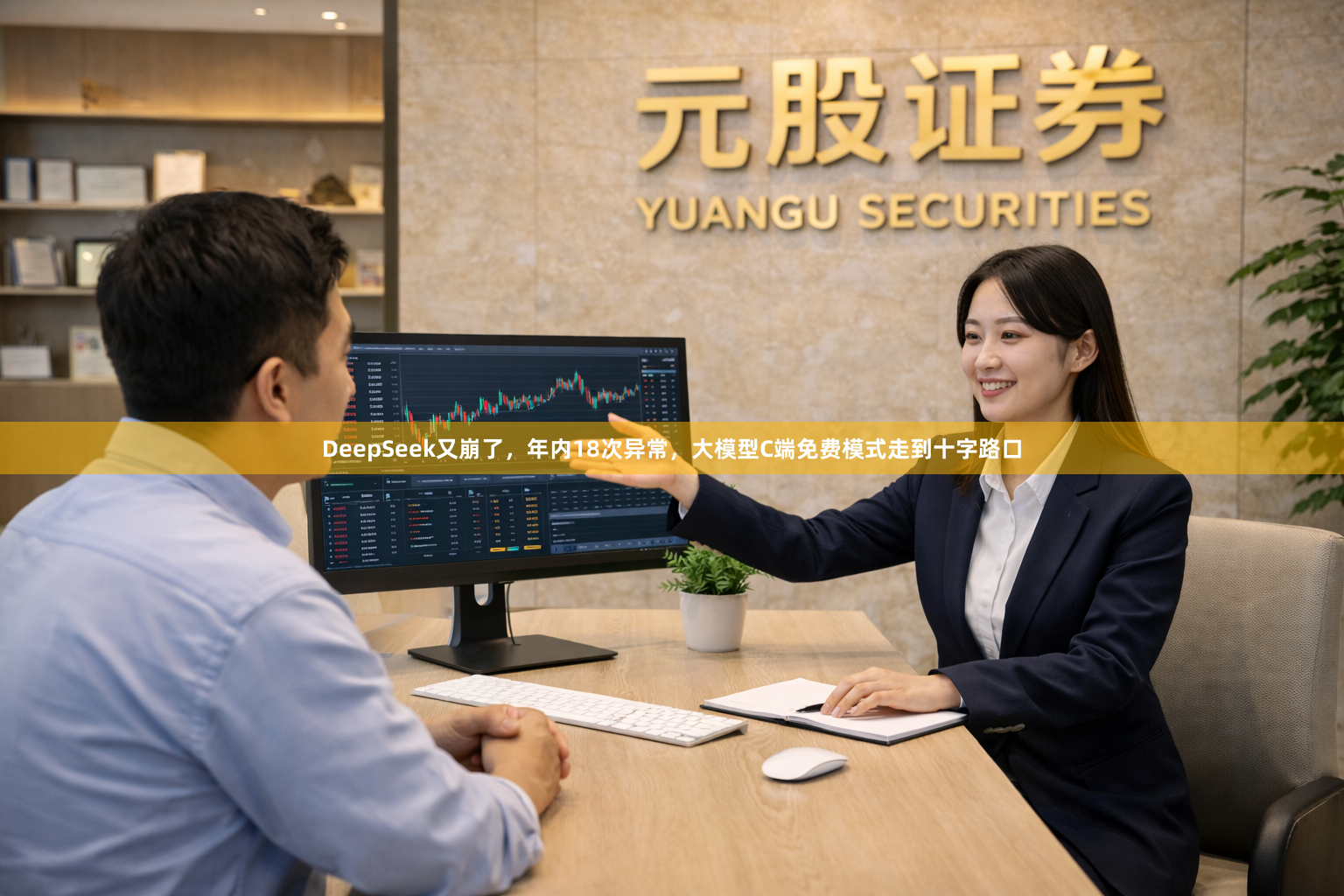 DeepSeek又崩了，年内18次异常，大模型C端免费模式走到十字路口